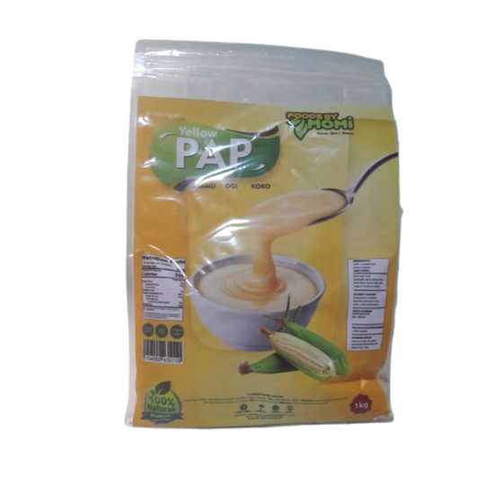 Pap, Yellow 1kg - Foodsbymomi