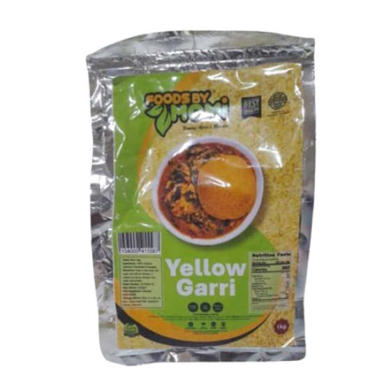 Yellow Garri 1kg - Foodsbymomi...