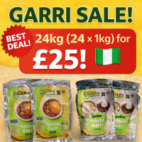 Yellow Garri 24Kg (1kg x 24) -...