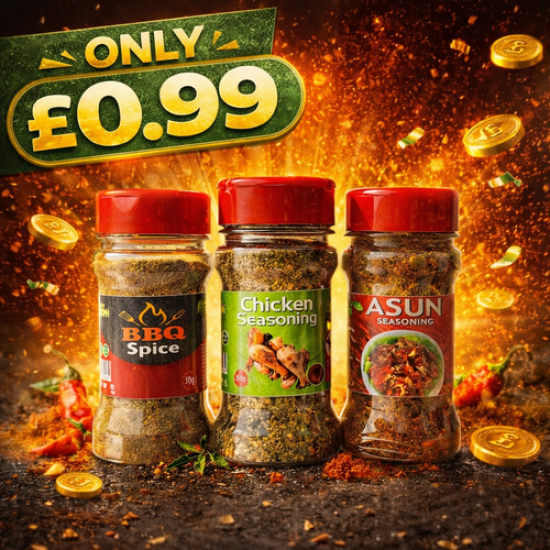 3 Spices for £0.99 - End of month sales 